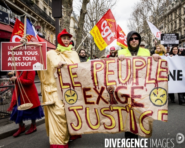 Manifestation des Avocats - Paris 15.01.2019