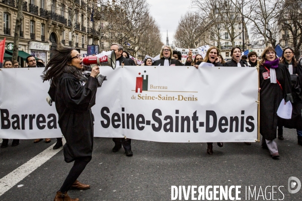 Manifestation des Avocats - Paris 15.01.2019