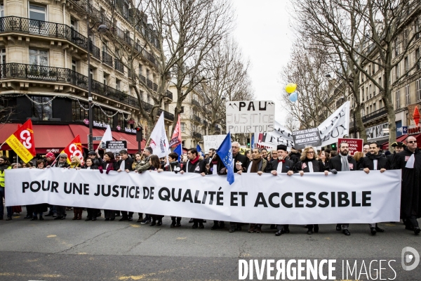 Manifestation des Avocats - Paris 15.01.2019