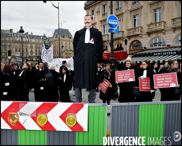 Manifestation des Avocats