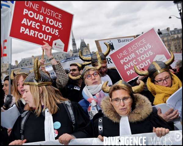 Manifestation des Avocats