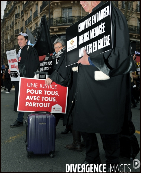 Manifestation des Avocats