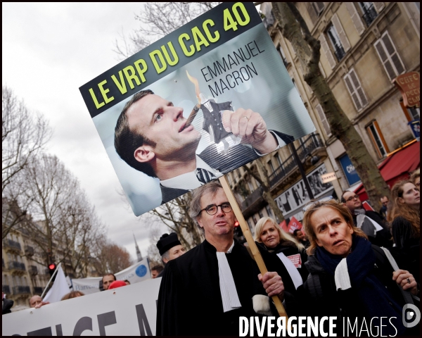 Manifestation des Avocats