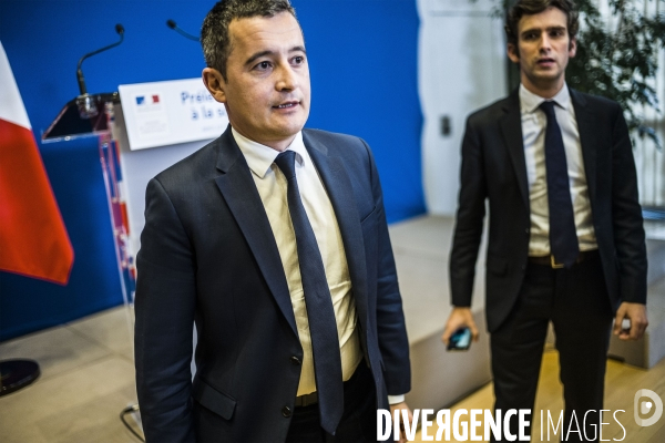 Gérald Darmanin, prélèvement à la source.