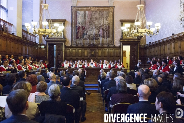 Audience solennelle de rentrée de la cour d appel de Paris