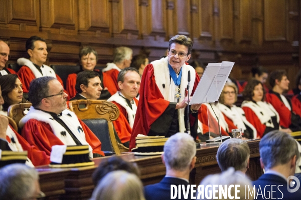 Audience solennelle de rentrée de la cour d appel de Paris