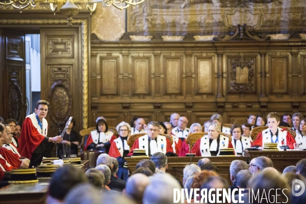 Audience solennelle de rentrée de la cour d appel de Paris