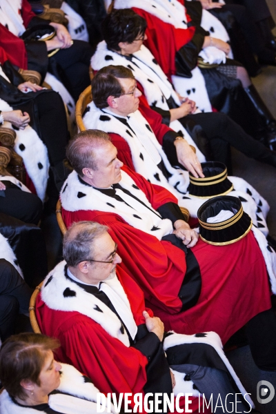 Audience solennelle de rentrée de la cour d appel de Paris