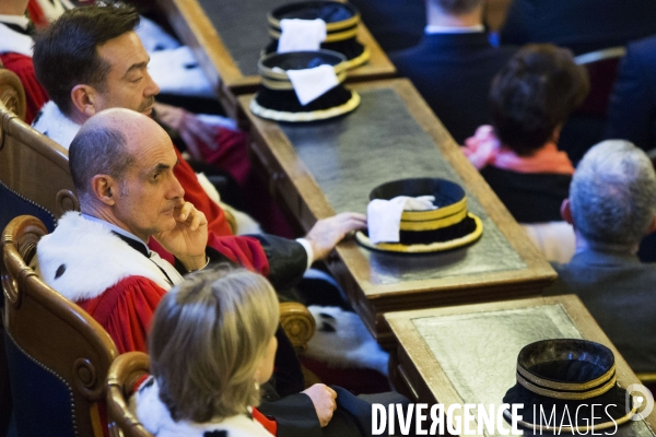 Audience solennelle de rentrée de la cour d appel de Paris