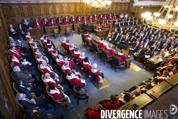 Audience solennelle de rentrée de la cour d appel de Paris