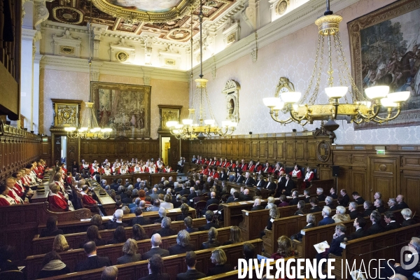 Audience solennelle de rentrée de la cour d appel de Paris