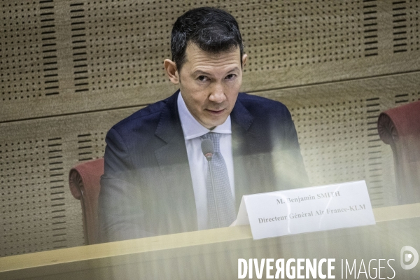 Audition de Benjamin Smith au Sénat.