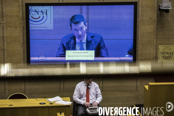 Audition de Benjamin Smith au Sénat.