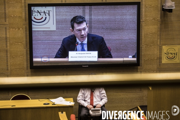 Audition de Benjamin Smith au Sénat.