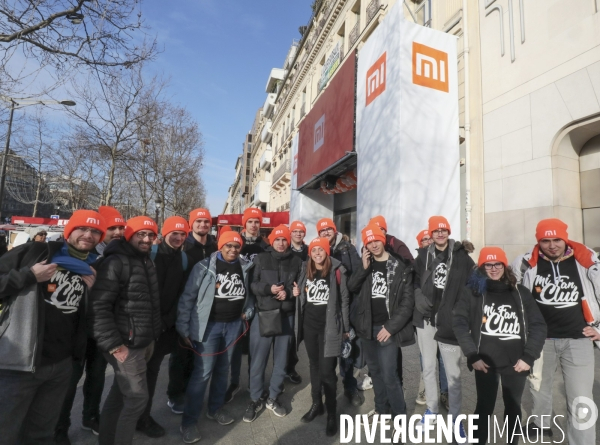 Ouverture de la boutique xiaomi a paris