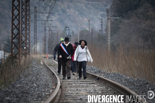 Réouverture de la ligne Perpignan / Villefranche