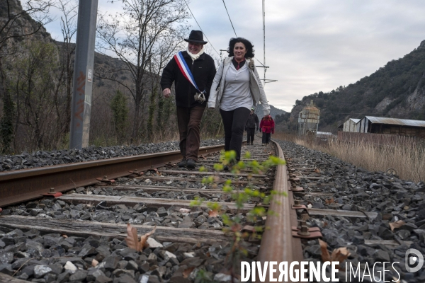 Réouverture de la ligne Perpignan / Villefranche