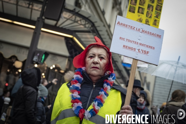 Gilets Jaunes - Acte X - Paris