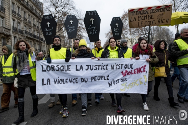 Gilets Jaunes - Acte X - Paris