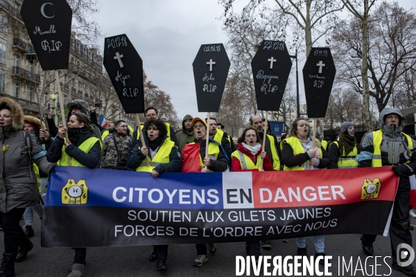 Gilets Jaunes - Acte X - Paris