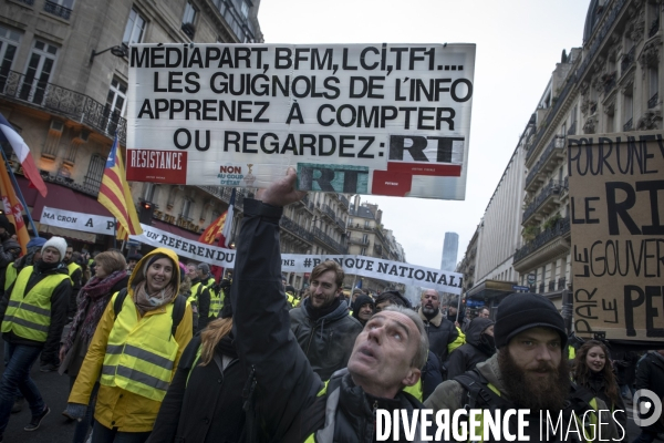 Gilets Jaunes - Acte X - Paris