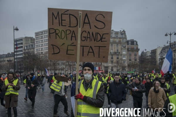 Gilets Jaunes - Acte X - Paris