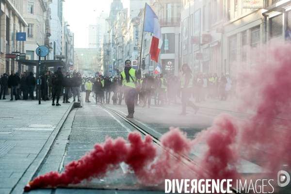 Manifestation de Gilets jaunes