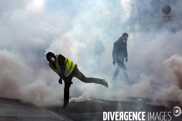 Manifestation de Gilets jaunes