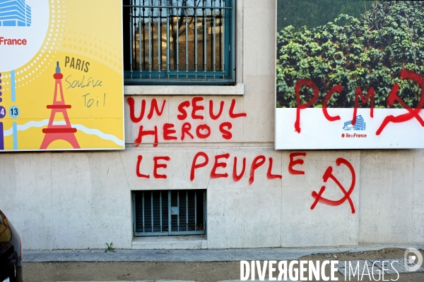 Gilets jaunes. Acte 10.Slogans et mots d  ordre