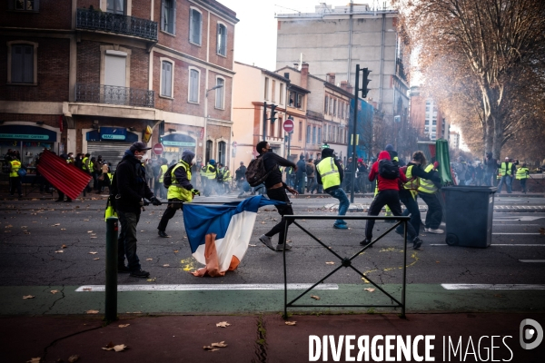 Toulouse : manifestation des gilets jaunes - episode 4