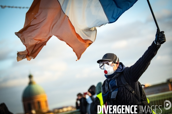 Toulouse : manifestation des gilets jaunes - episode 4