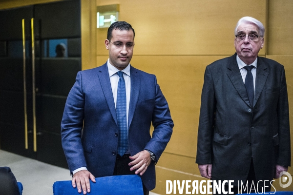 Auditions  affaire Benalla  au Sénat.