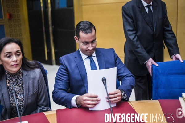 Auditions  affaire Benalla  au Sénat.