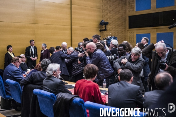 Auditions  affaire Benalla  au Sénat.