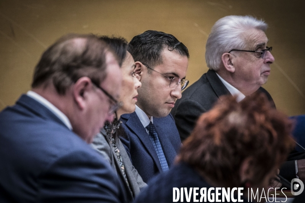 Auditions  affaire Benalla  au Sénat.