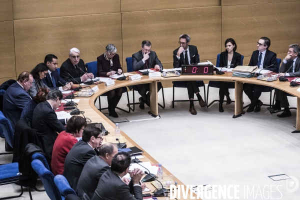 Auditions  affaire Benalla  au Sénat.