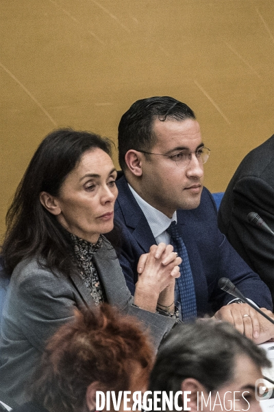 Auditions  affaire Benalla  au Sénat.