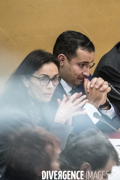 Auditions  affaire Benalla  au Sénat.