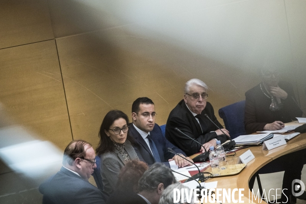 Auditions  affaire Benalla  au Sénat.