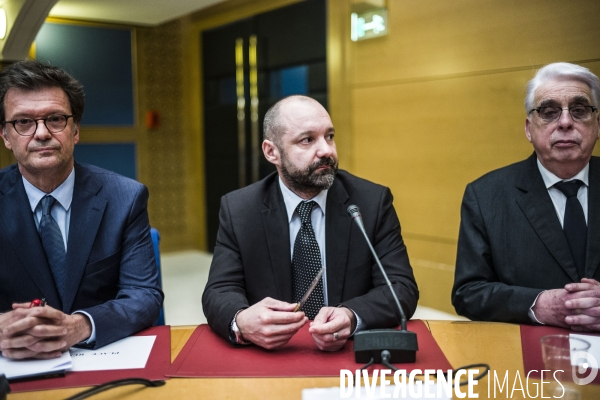 Auditions  affaire Benalla  au Sénat.