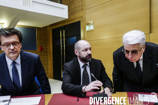 Auditions  affaire Benalla  au Sénat.