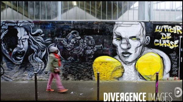 L  hiver jaune  la fresque des Gilets jaunes vue par les artistes de Black Lines