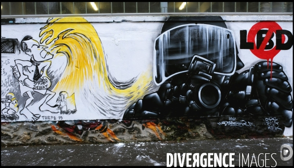 L  hiver jaune  la fresque des Gilets jaunes vue par les artistes de Black Lines