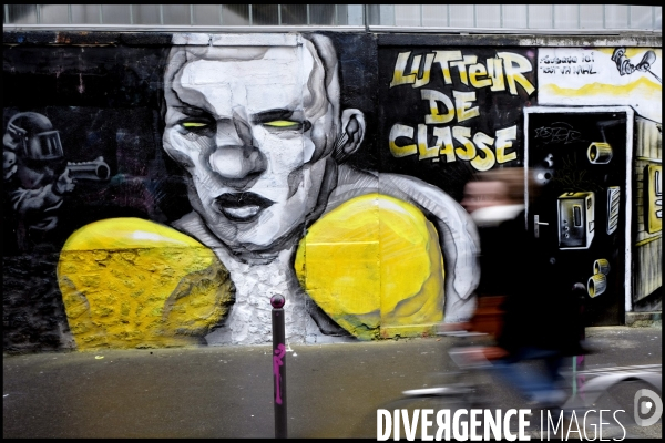 L  hiver jaune  la fresque des Gilets jaunes vue par les artistes de Black Lines