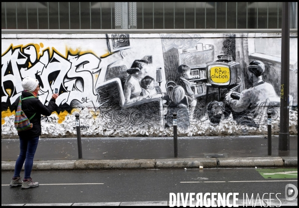 L  hiver jaune  la fresque des Gilets jaunes vue par les artistes de Black Lines