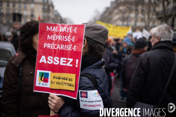 Manifestation et grève dans l éducation