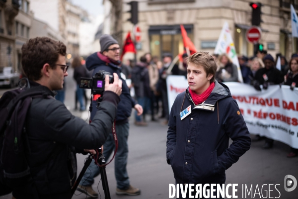 Manifestation et grève dans l éducation