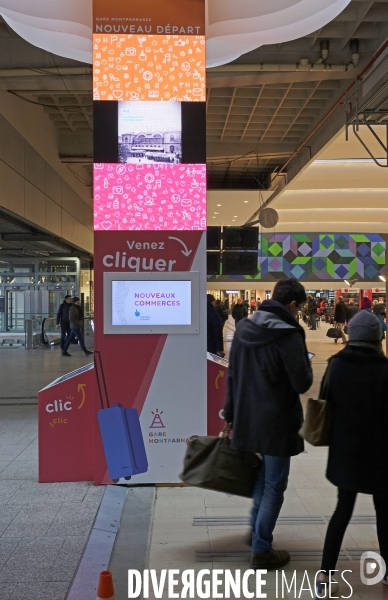 La gare Montparnasse dévoile son nouveau visage commercial