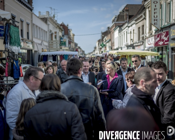 Campagne legislative de Marine Le Pen
