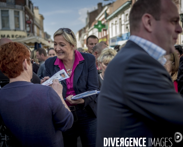 Campagne legislative de Marine Le Pen